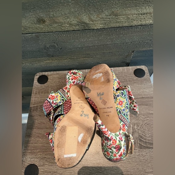 Antonio Melani Floral Heels🌹🌸🌹 Size 7 - Picture 15 of 16